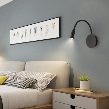 Modern Adjustable Metal LED Wall Light for Indoor Use | Brilux