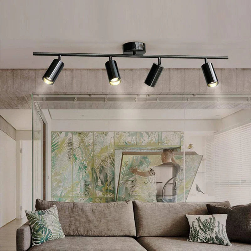 Modern Aluminum LED Ceiling Spotlight Bar Fixture | Lurovia