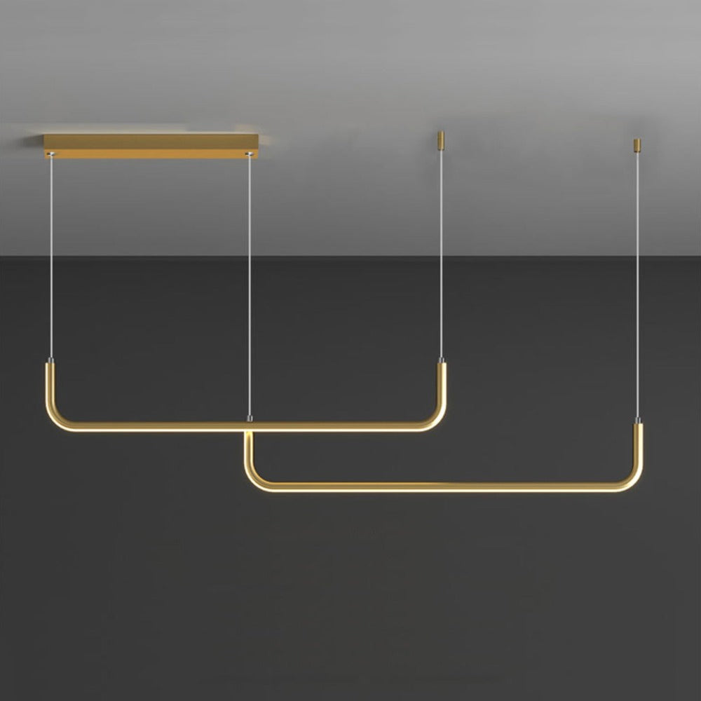 Modern Aluminum LED Pendant Light Minimalist Design | Lurena