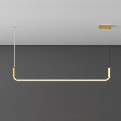 Modern Aluminum LED Pendant Light Minimalist Design | Lurena