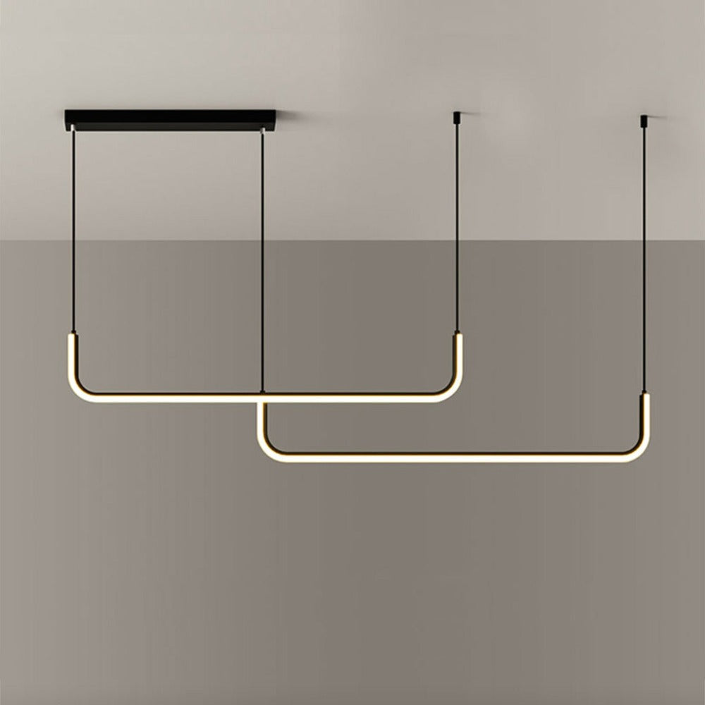 Modern Aluminum LED Pendant Light Minimalist Design | Lurena