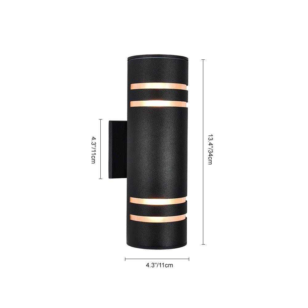 Modern Armed Outdoor Wall Sconce Exterior Light | Virelo