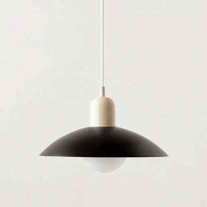 Modern Bauhaus Glass Dome Pendant Light | Bravix