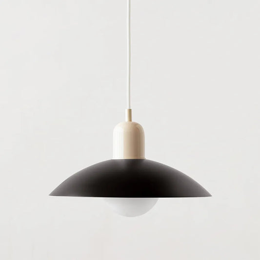 Modern Bauhaus Glass Dome Pendant Light | Bravix