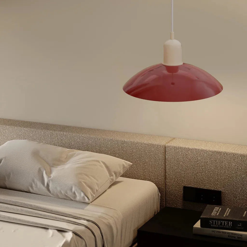 Modern Bauhaus Glass Dome Pendant Light | Bravix