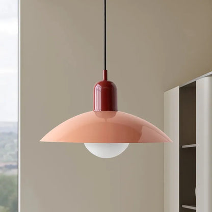 Modern Bauhaus Glass Dome Pendant Light | Bravix