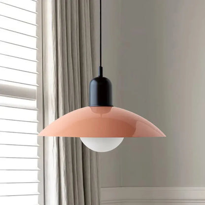 Modern Bauhaus Glass Dome Pendant Light | Bravix