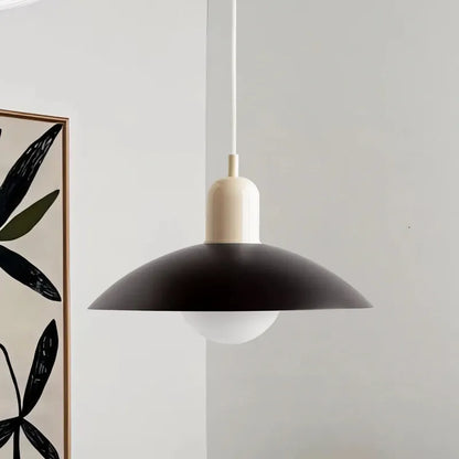 Modern Bauhaus Glass Dome Pendant Light | Bravix