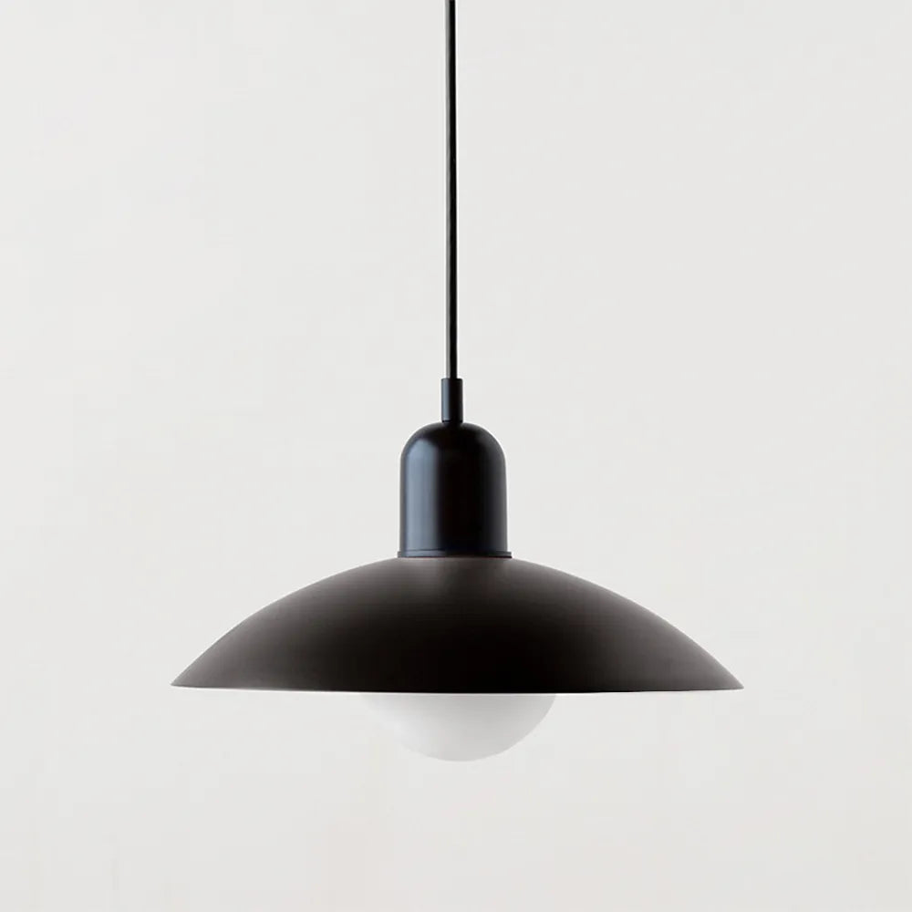 Modern Bauhaus Glass Dome Pendant Light | Bravix