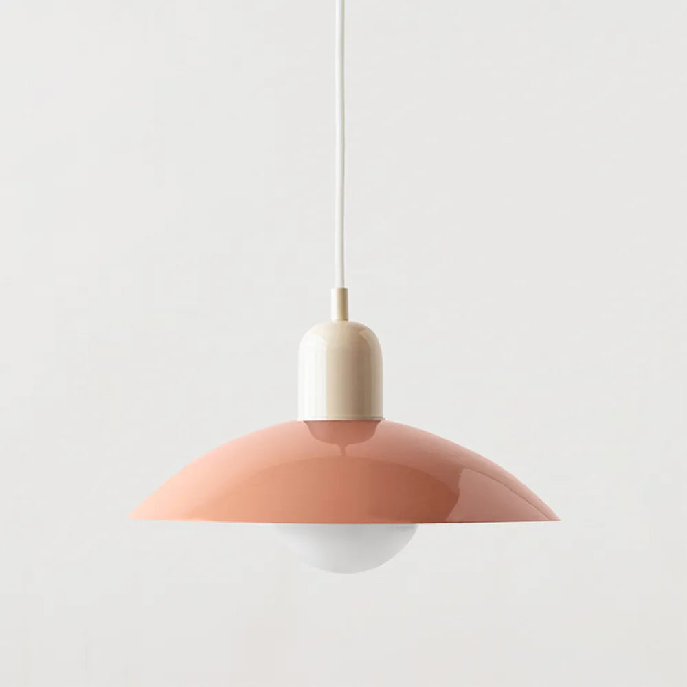Modern Bauhaus Glass Dome Pendant Light | Bravix