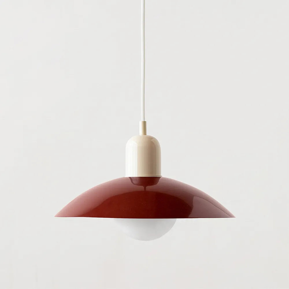 Modern Bauhaus Glass Dome Pendant Light | Bravix