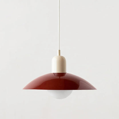 Modern Bauhaus Glass Dome Pendant Light | Bravix