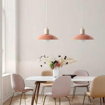 Modern Bauhaus Glass Dome Pendant Light | Bravix