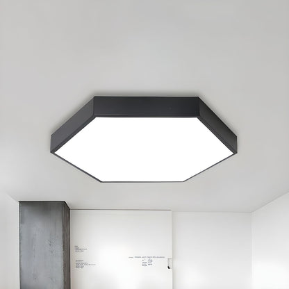 Modern Ceiling Light with Acrylic Hexagon Shade Kids | Lamirev