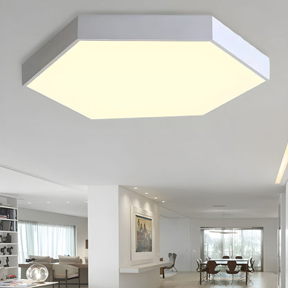 Modern Ceiling Light with Acrylic Hexagon Shade Kids | Lamirev