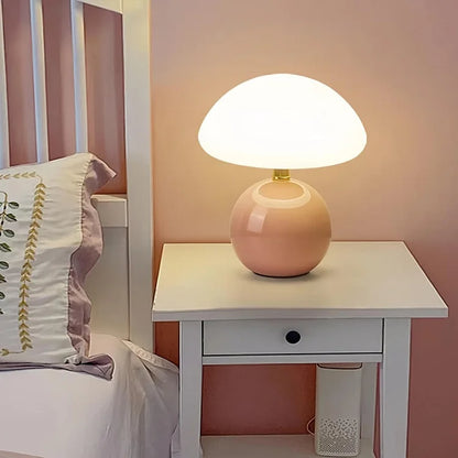 Modern Ceramic LED Table Lamp | Cubano