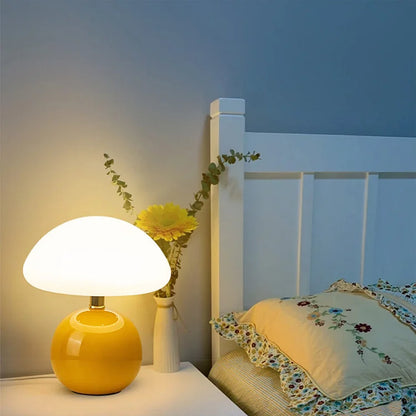 Modern Ceramic LED Table Lamp | Cubano