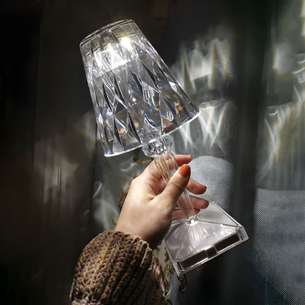 Modern Colourful LED Table Lamp with Touch Control | Akevon
