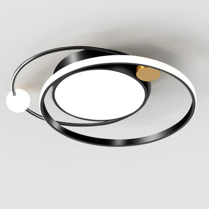 Modern Copper LED Ceiling Light Fixture | Xelnico