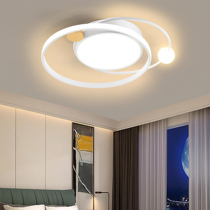 Modern Copper LED Ceiling Light Fixture | Xelnico