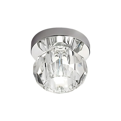 Modern Crystal Globe Ceiling Light Flush Mount | Lumeon