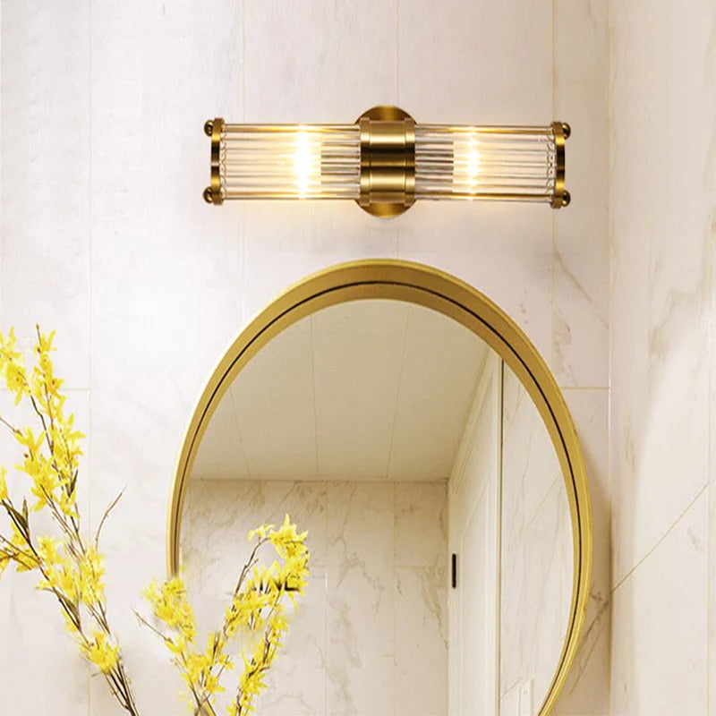 Modern Crystal LED Wall Light with Up Down Lighting | Glintor