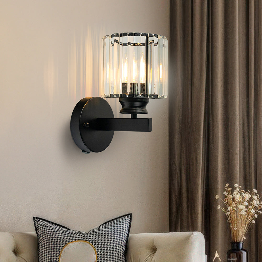 Modern Crystal Wall Light for Hallways and Rooms | Rovixel