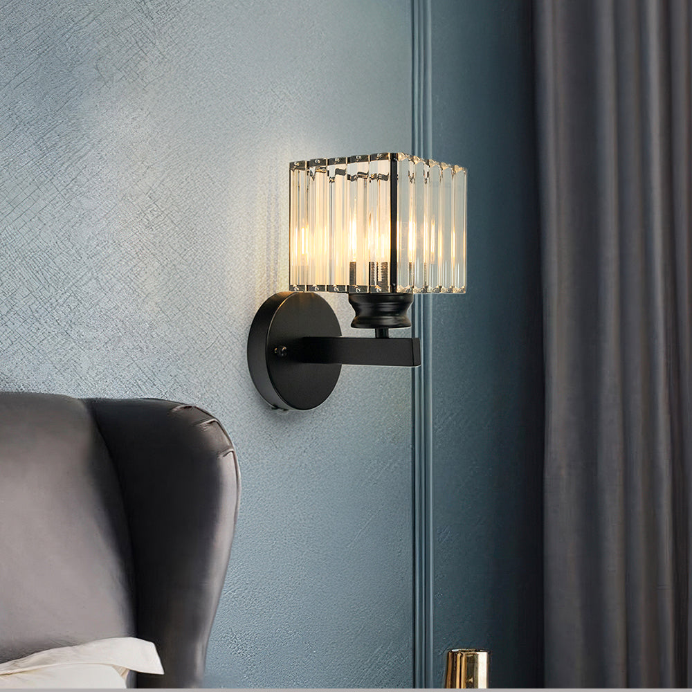 Modern Crystal Wall Light for Hallways and Rooms | Rovixel