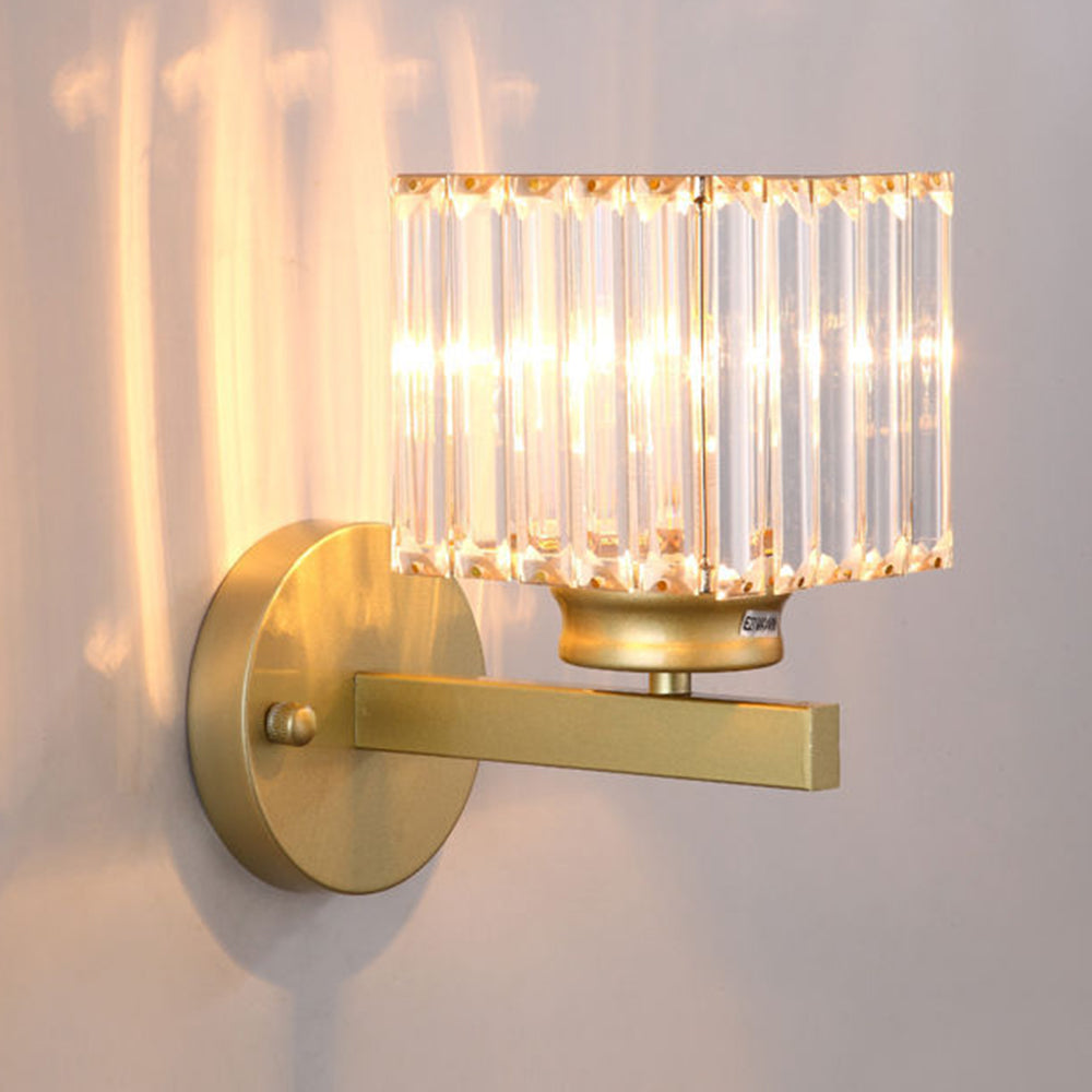 Modern Crystal Wall Light for Hallways and Rooms | Rovixel