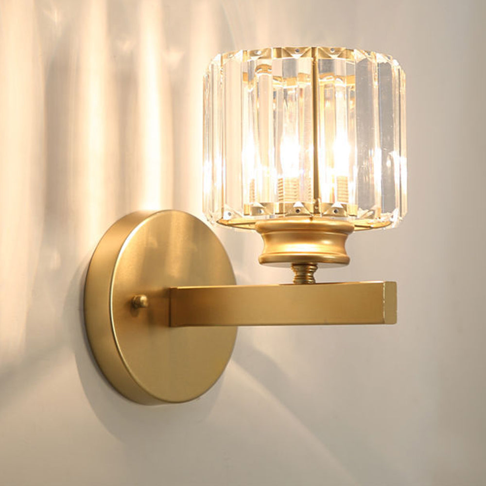 Modern Crystal Wall Light for Hallways and Rooms | Rovixel