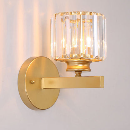 Modern Crystal Wall Light for Hallways and Rooms | Rovixel