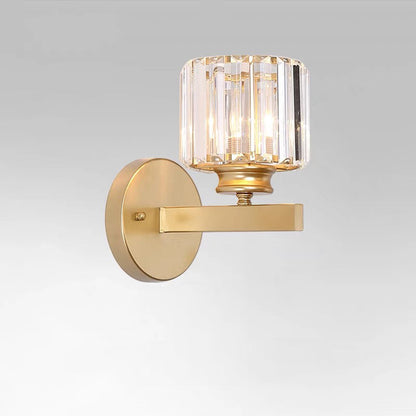 Modern Crystal Wall Light for Hallways and Rooms | Rovixel