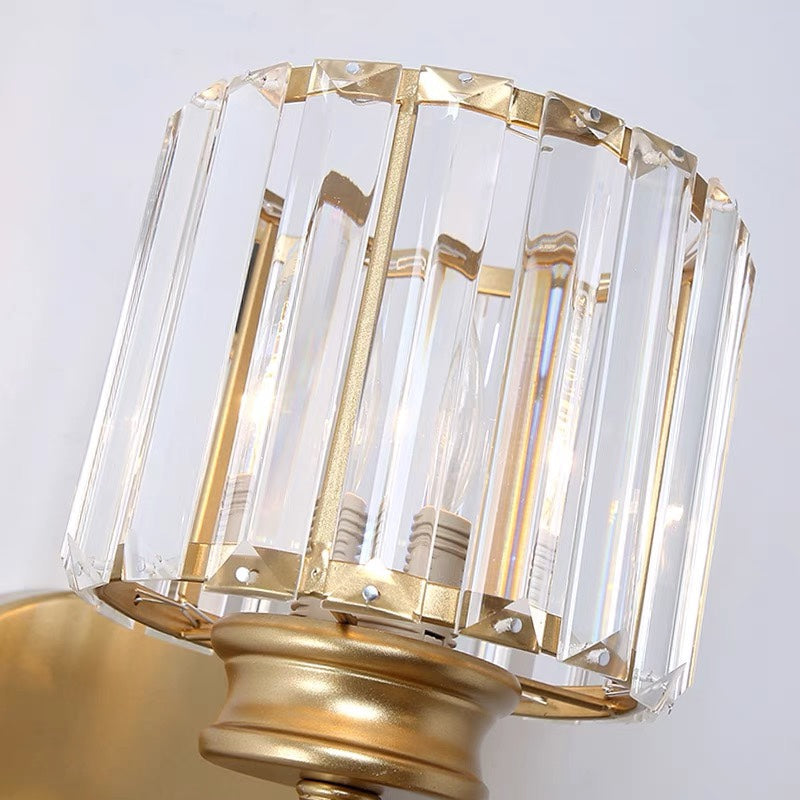 Modern Crystal Wall Light for Hallways and Rooms | Rovixel