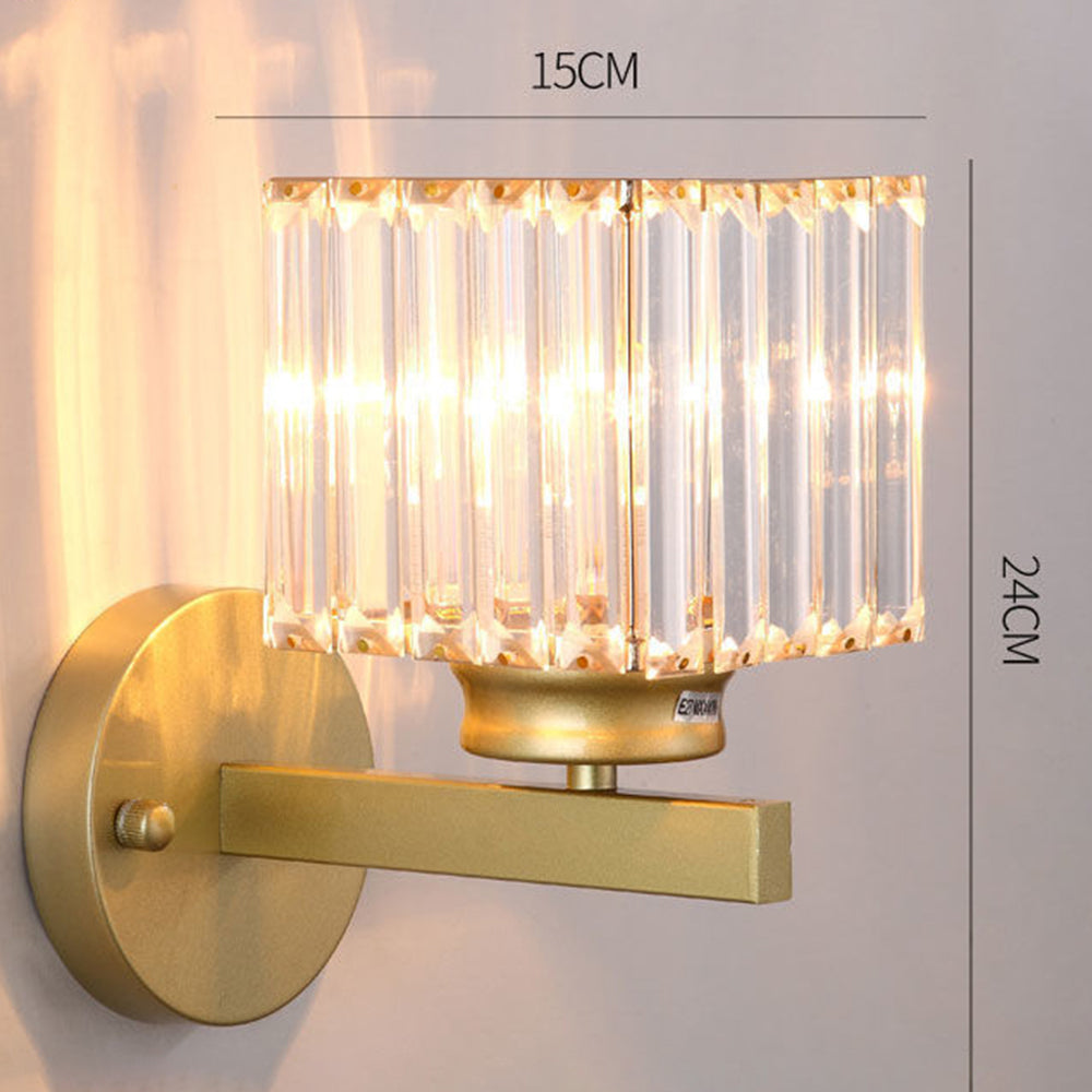 Modern Crystal Wall Light for Hallways and Rooms | Rovixel