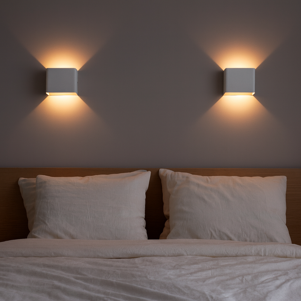 Modern Cube LED Wall Light for Modern Interiors | Cubrilo
