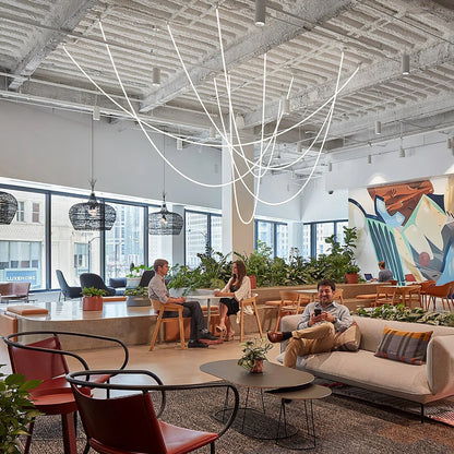 Modern Flex LED Pendant Light for Indoor Spaces | Cirelva