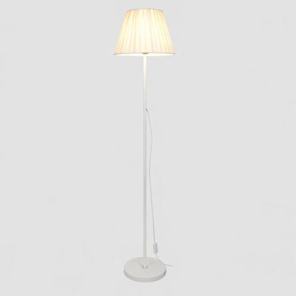 Modern Floor Lamp With Fabric Shade For Interior Use | Trelune