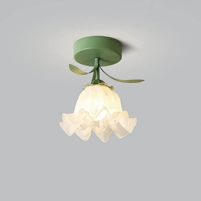Modern Flower Glass Ceiling Light for Interiors | Valirad
