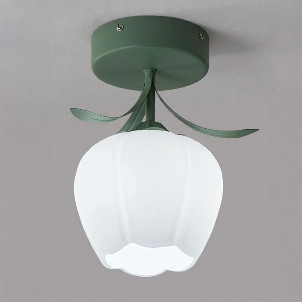Modern Flower Glass Ceiling Light for Interiors | Valirad