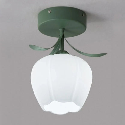 Modern Flower Glass Ceiling Light for Interiors | Valirad