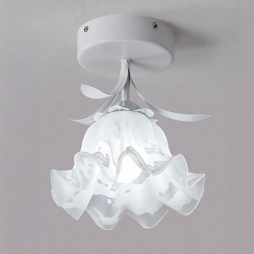 Modern Flower Glass Ceiling Light for Interiors | Valirad