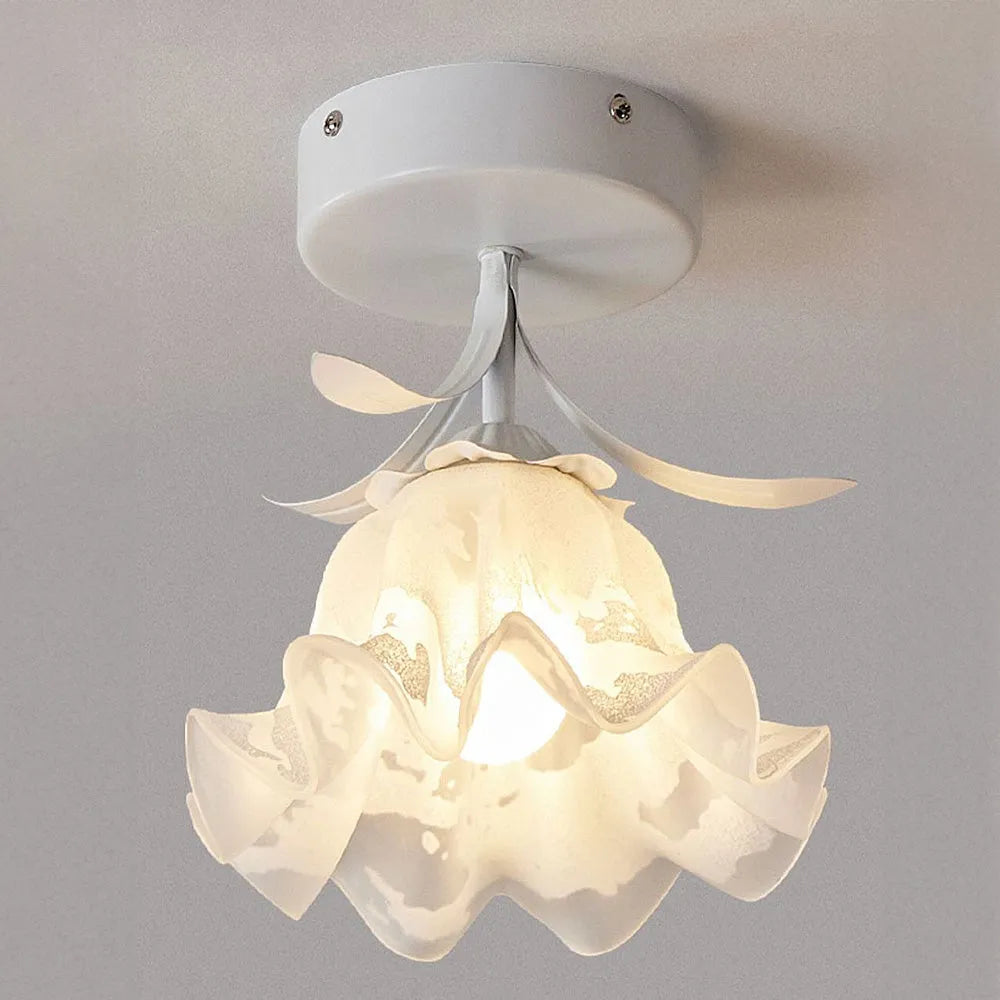 Modern Flower Glass Ceiling Light for Interiors | Valirad