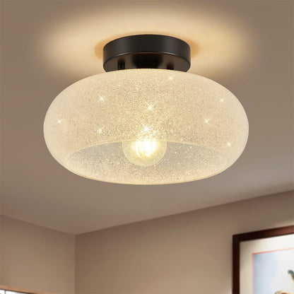 Modern Glass Dome Ceiling Light Fixture | Varnelo