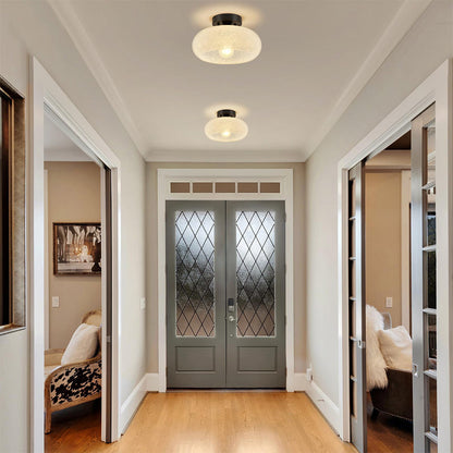 Modern Glass Dome Ceiling Light Fixture | Varnelo