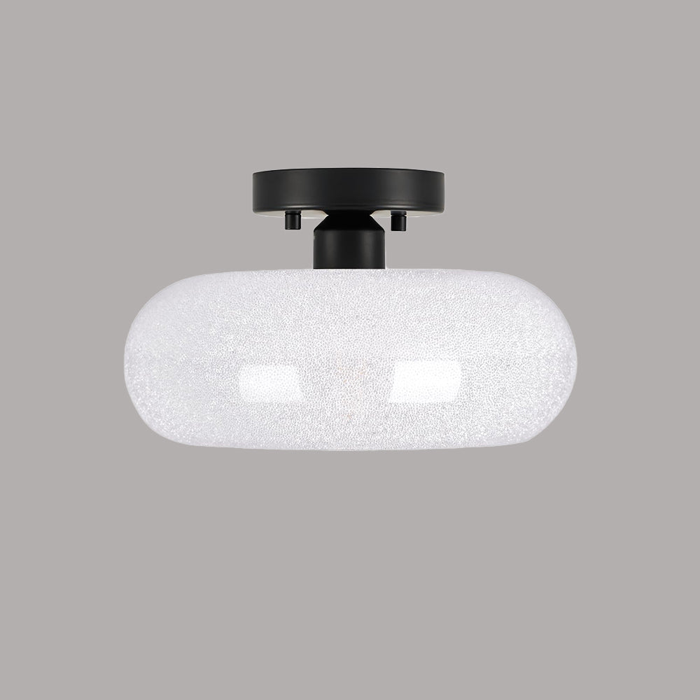 Modern Glass Dome Ceiling Light Fixture | Varnelo