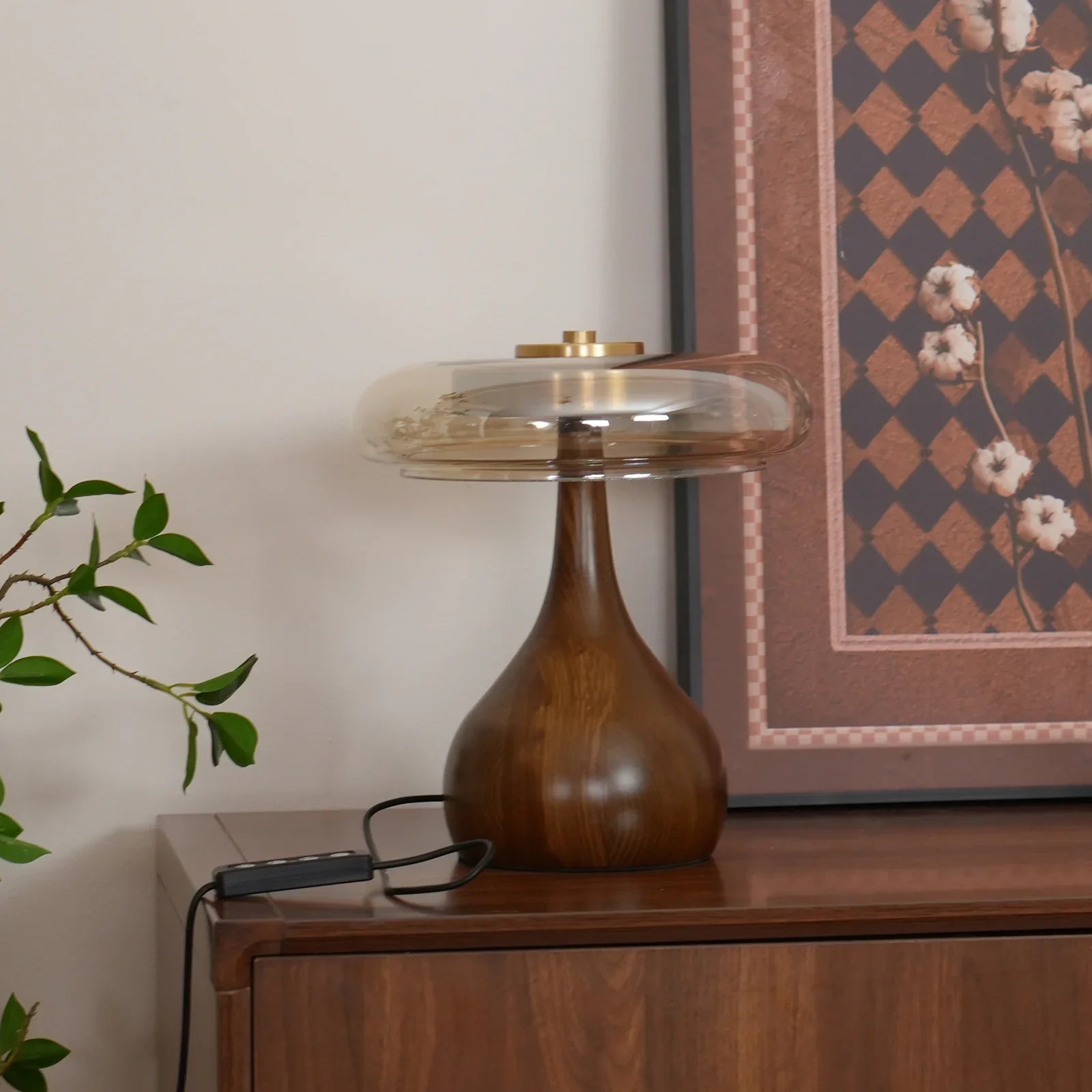 Modern Glass Dome Table Lamp Design | Novari