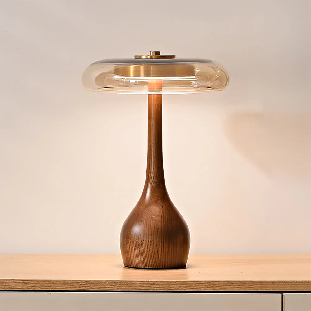 Modern Glass Dome Table Lamp Design | Novari