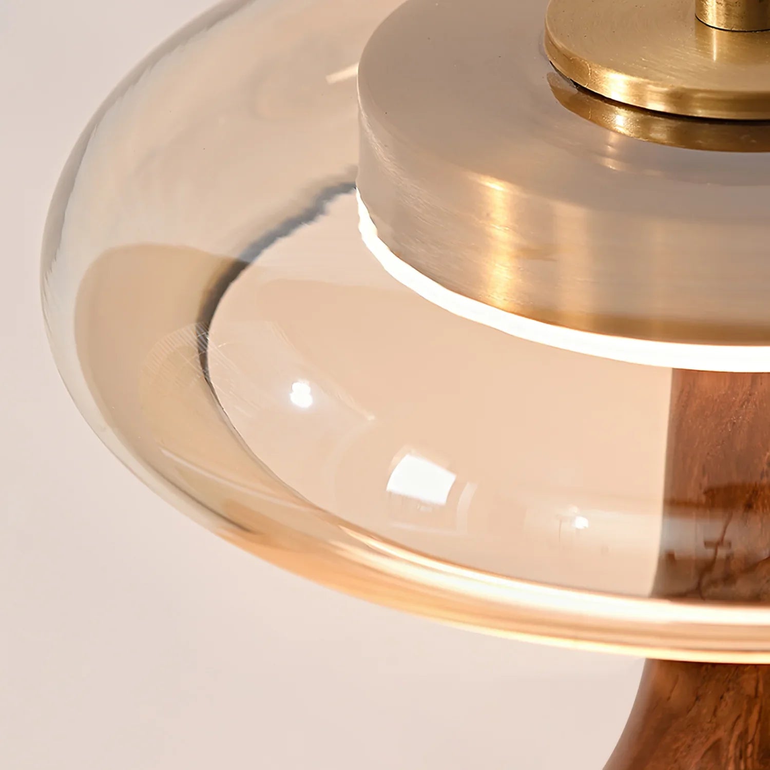Modern Glass Dome Table Lamp Design | Novari
