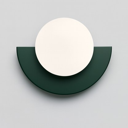 Modern Glass Globe Compact Wall Light Fixture Design | Mavina