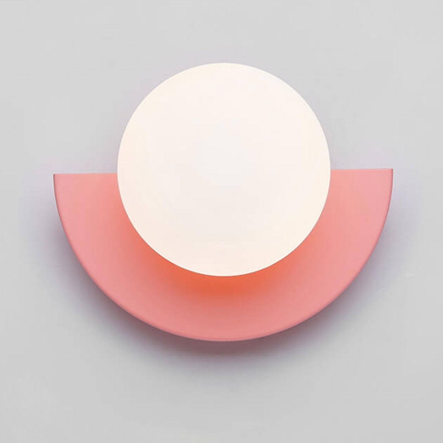 Modern Glass Globe Compact Wall Light Fixture Design | Mavina